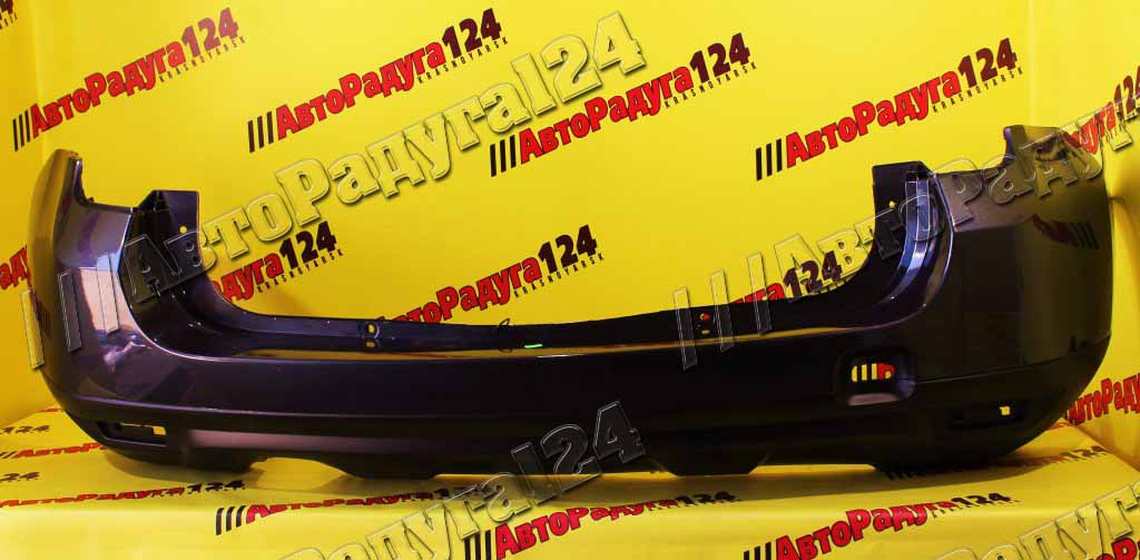 Бампер Renault Duster, Рено Дастер (2011-2014) задний Gris Comete (KNA)