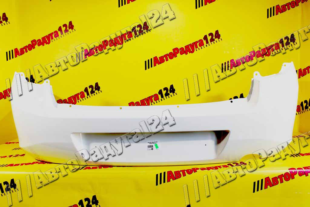 Бампер ВАЗ 2190, Лада Гранта, Lada Granta задний седан Белое облако (240)