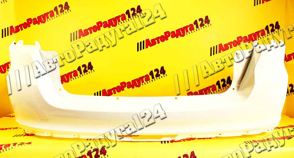 Бампер ВАЗ 2191, Лада Гранта лифтбек, Lada Granta Liftback задний Белое облако (240)