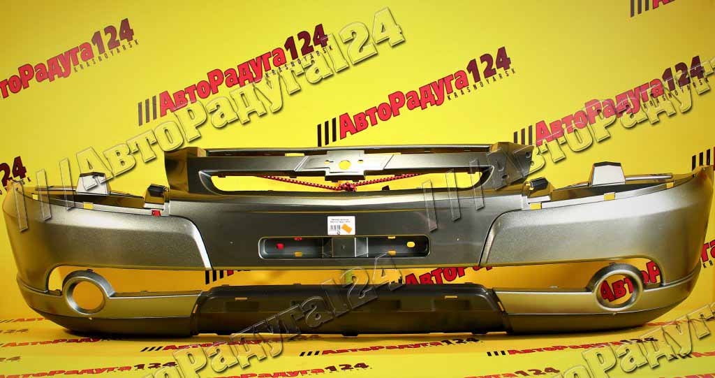Бампер ВАЗ 2123 Шевроле Нива Chevrolet Niva передний (Бертоне) Н/О люкс Кварц (630)