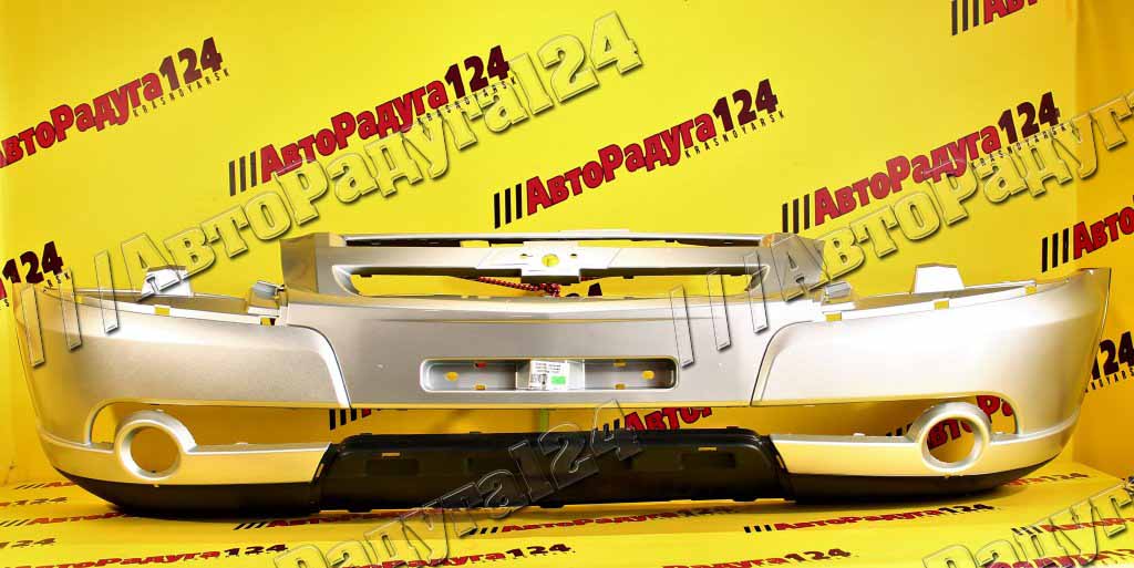 Бампер ВАЗ 2123 Chevrolet Niva передний (Бертоне) Н/О люкс Снежная королева (690)