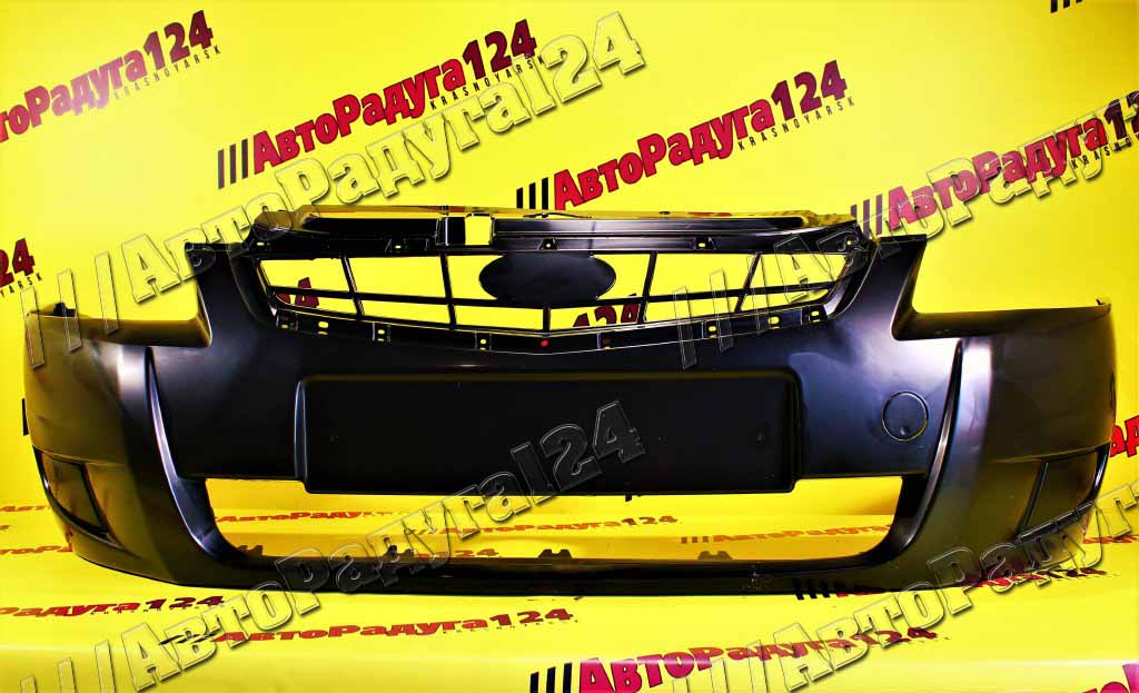 Бампер ВАЗ 21704, 21724 Лада Приора Lada Priora передний (неокрашенный)