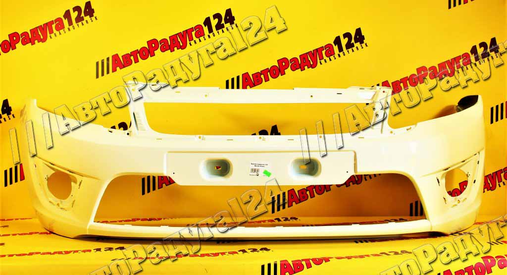 Бампер ВАЗ 2191 Лада Гранта, Lada Granta передний Белое облако (240)