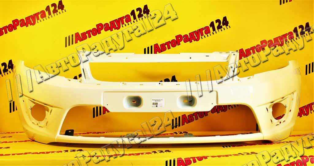 Бампер ВАЗ 2191 Лада Гранта, Lada Granta передний Ледниковый (221)