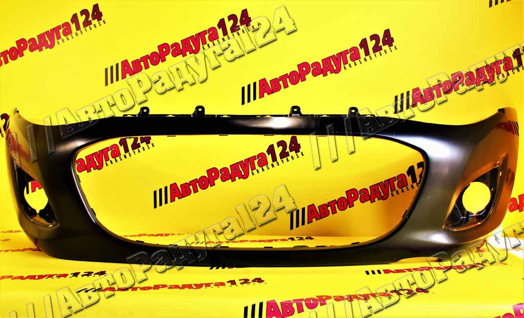 Бампер ВАЗ 2192, 2194 Лада Калина 2, Lada Kalina 2 передний (неокрашенный)