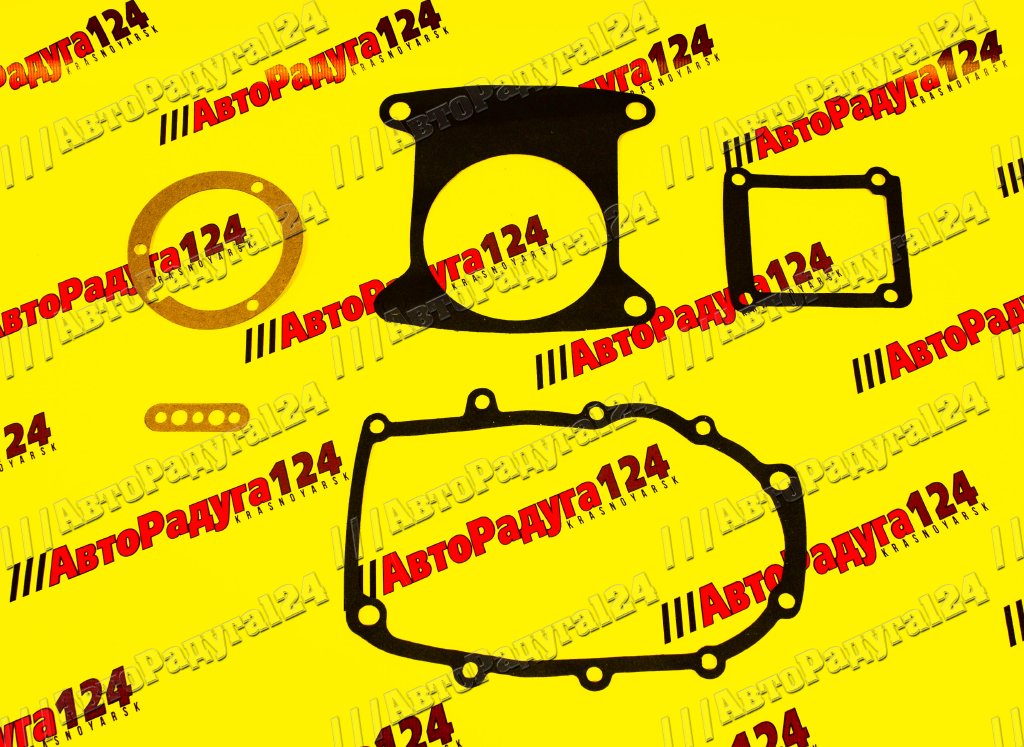 Набор прокладок КПП ГАЗ 31029, 3302, 2217 (5 ступ.) (Компл. 5 шт.) (KVS-31029-1701802-02)