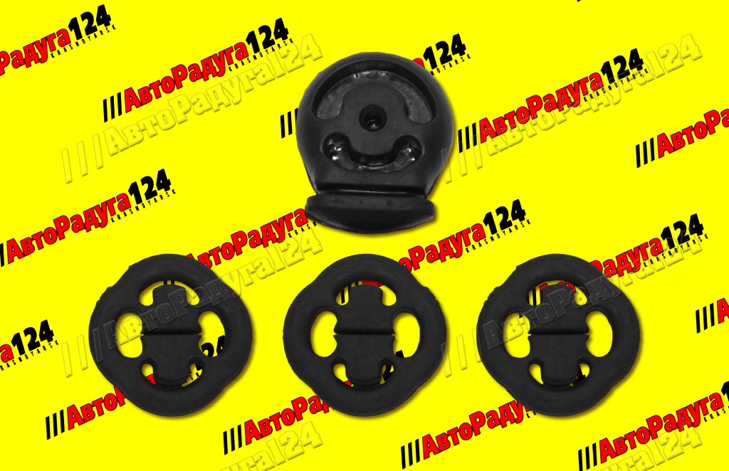 Резинки глушителя ВАЗ 2110 (Компл.- 4 шт.) (СЭВИ Эксперт)