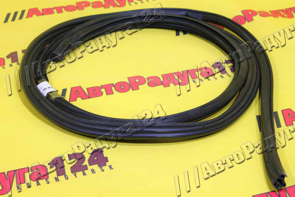 Уплотнитель двери ВАЗ 2109, 2114 (L=3400 мм) (2109-6107018Р) (БРТ)