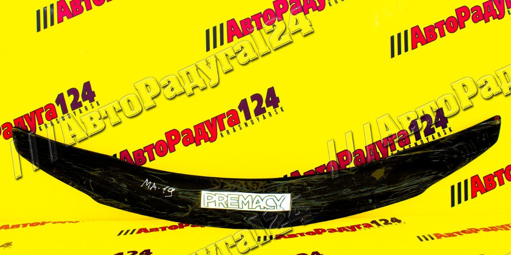 Мухобойка Mazda Premacy (1999-2004) (дефлектор капота) [Ma019] (RedNsk)