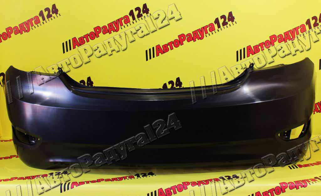Бампер Hyundai Solaris, Хендай Солярис (2011-2014) седан задний (неокрашенный)