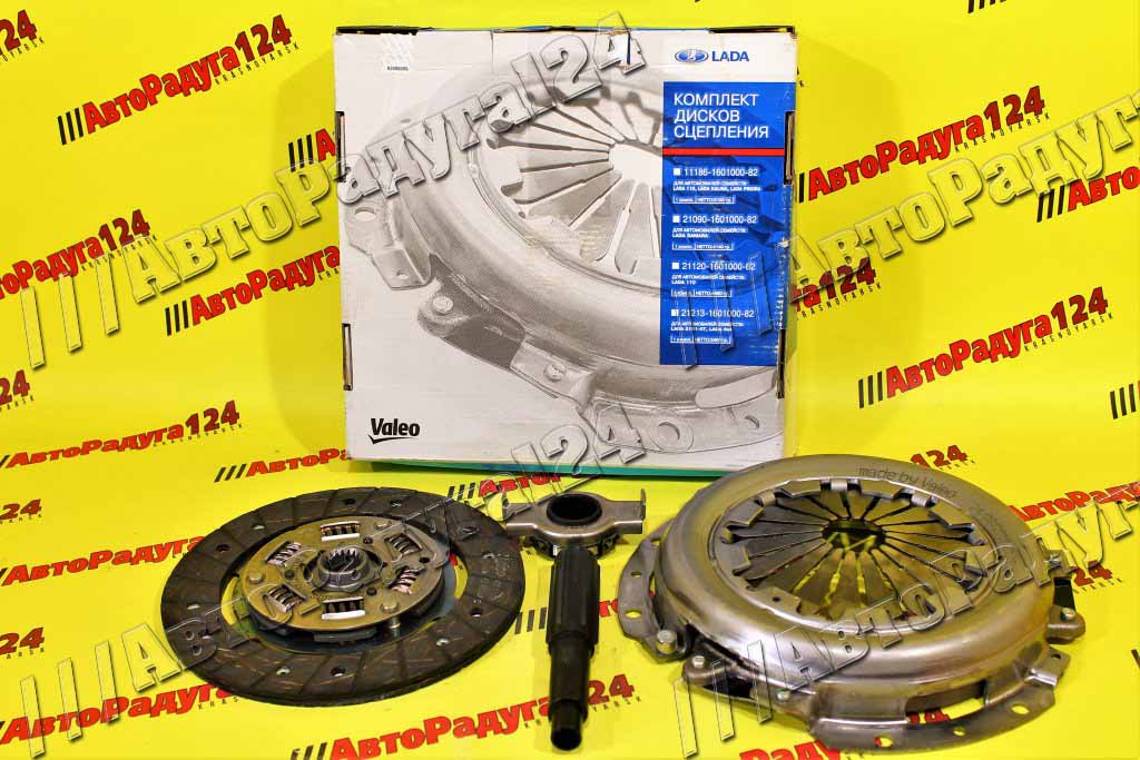 Сцепление ВАЗ 2110, 2112, 2170 в сборе (16 кл.дв.) (21120-1601000-82) (тип Valeo) (ВАЗ)