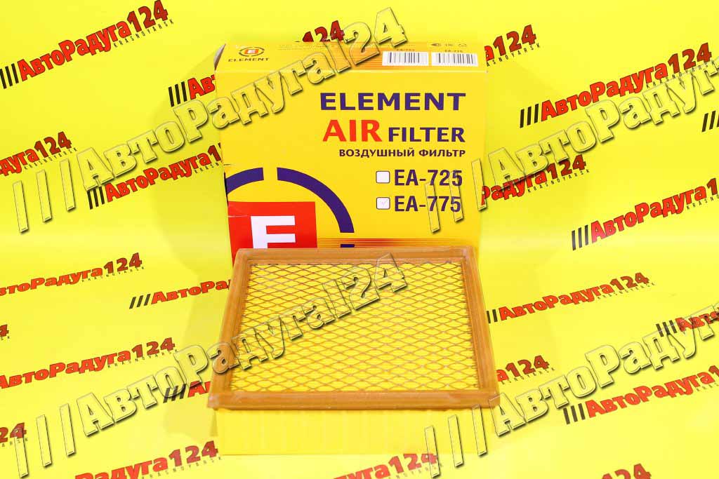 Фильтр воздушный ВАЗ 2112 (инжектор) (ELEMENT) (ЕА-775)