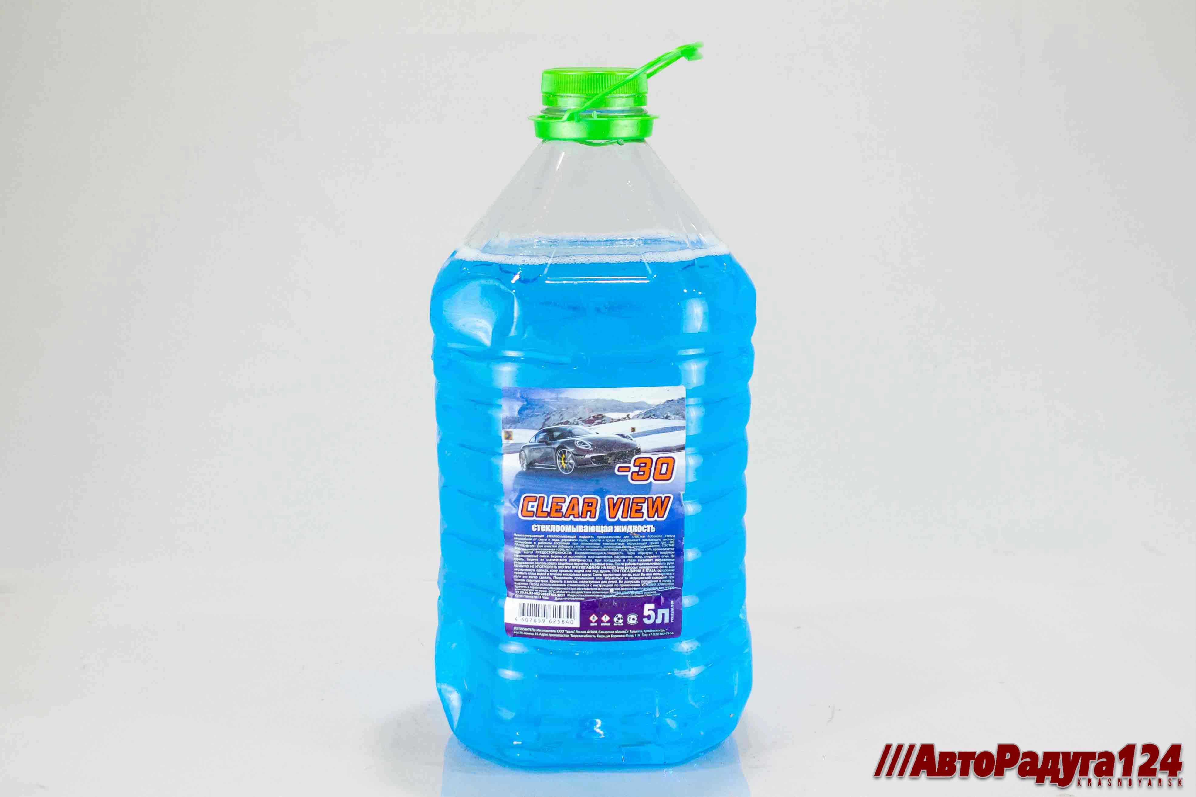 Жидкость незамерзающая -30 С "Clear View" (5 литров)