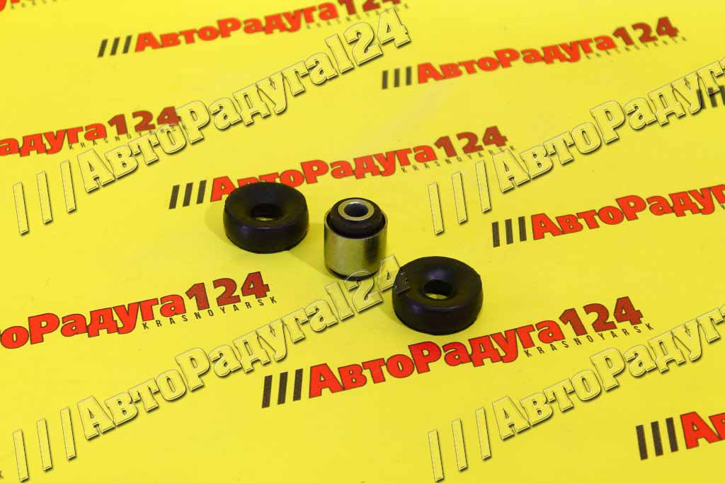 Втулка амортизатора ВАЗ 2101 переднего (1 низ+2 верх) (РезиноТехника) [2101-2905450] (Компл.-3 шт.)