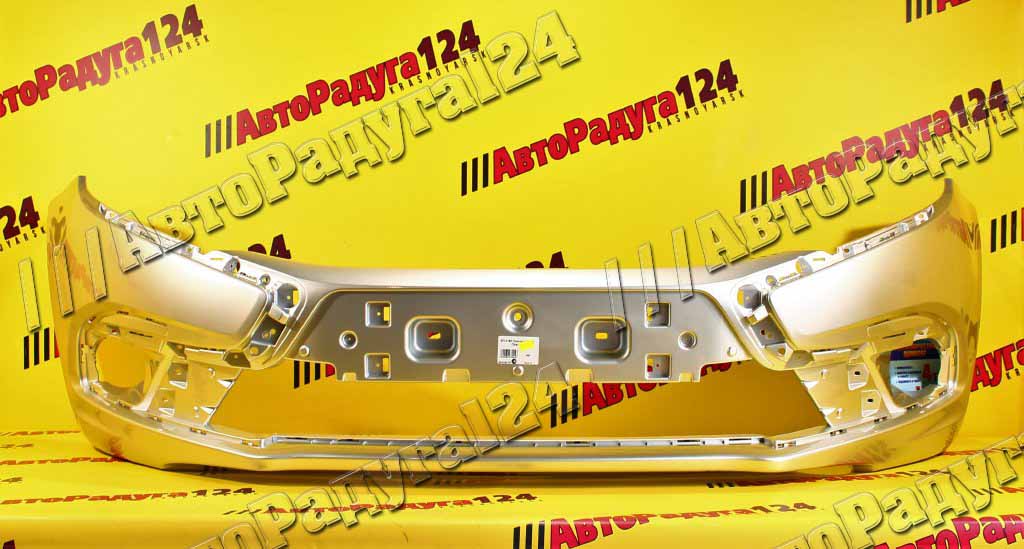 Бампер ВАЗ 2190, 2191 (2018-) Лада Гранта, Lada Granta 2 передний Платина (691)