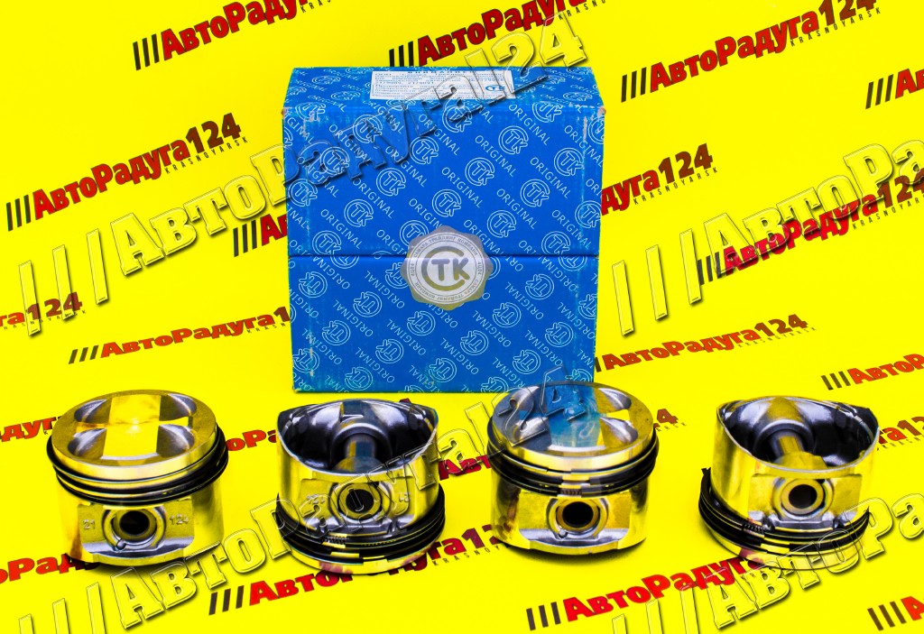 Поршень ВАЗ 21124 (82,0)   (+пальцы +кольца) (гр.E) невтыковой (СТК)