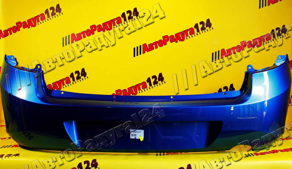 Бампер ВАЗ 2190, Лада Гранта, Lada Granta задний седан Голубая планета (418)