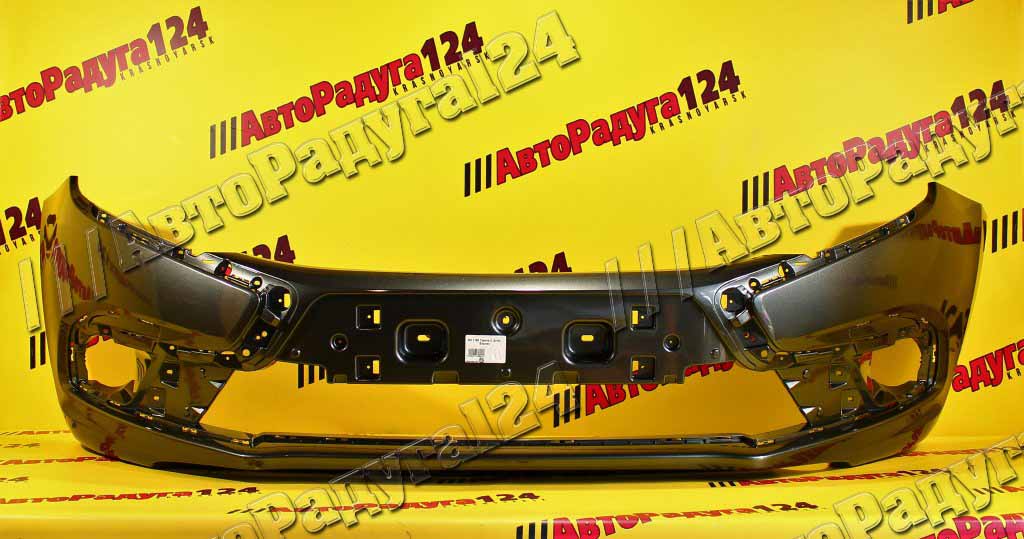 Бампер ВАЗ 2190, 2191 (2018-) Лада Гранта, Lada Granta 2 передний Борнео (633)