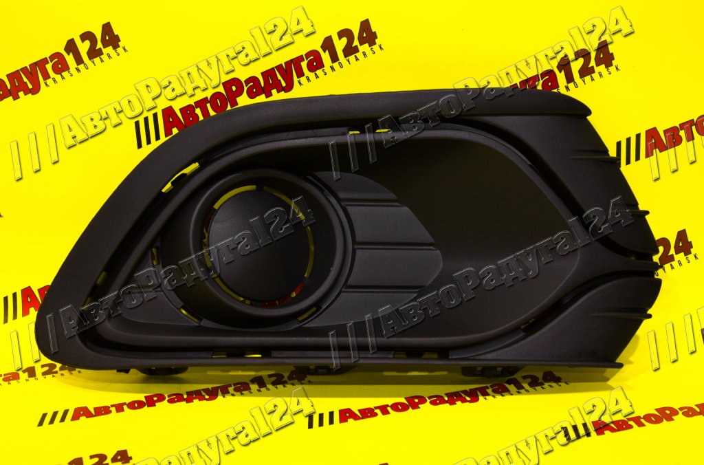 Заглушка в бампер (очки без птф) Renault Logan (2014-) (Облицовка ПТФ) правая (60B2276)
