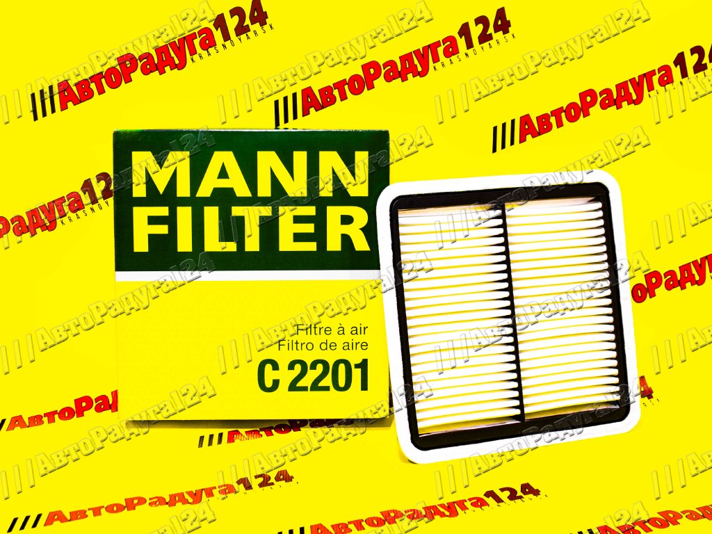 Фильтр воздушный Subaru Forester SH,SJ, Impreza GP, GR, GH, G3, GE, GV, Legacy 4, 5 [С2201] (Mann)