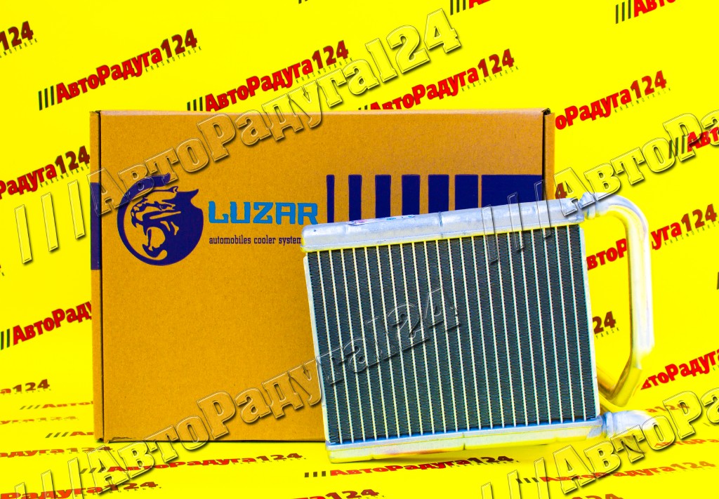 Радиатор отопителя Hyundai Solaris, Kia Rio (2011-2017) (LRH08L4) (Luzar)