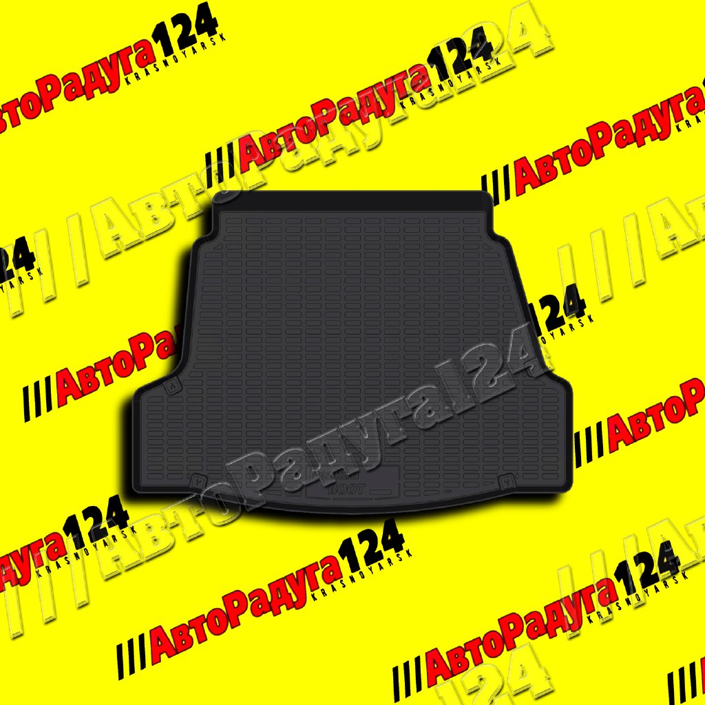Коврик багажника Hyundai i40 sd (2013-Н.В.) (пластик) [5020035100] (Rezkon)