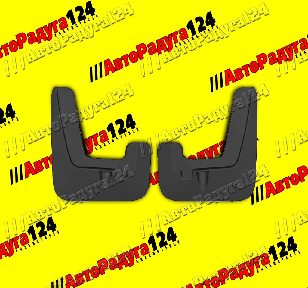 Брызговик колеса Hyundai Solaris (2017-Н.В.) передние резиновые [6020050260] (Rezkon) (К-т 2 шт.)