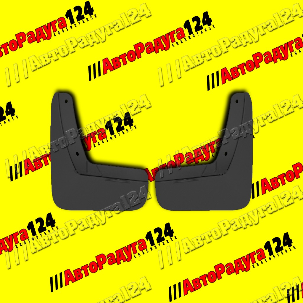 Брызговик колеса Kia Rio (2010-2015) задние резиновые [6021020290] (Rezkon) (К-т 2 шт.)