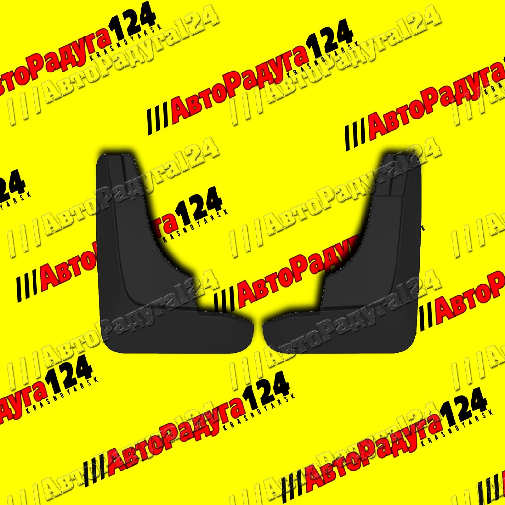 Брызговик колеса Renault Duster (10-)/(15-Н.В.) передние резиновые [6029050160] (Rezkon) (К-т 2 шт.)