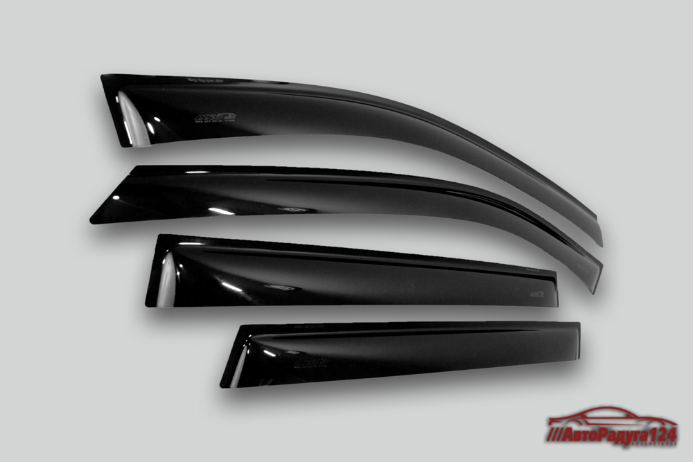 Ветровики Ssang Yong Kyron (2005-) темные [ДК1159Т] (AnvAir)