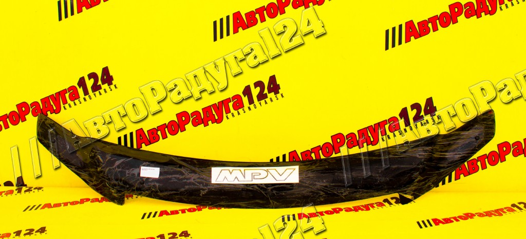 Мухобойка Mazda MPV (2003-2006) Евро (дефлектор капота) [Ma021] (RedNsk)