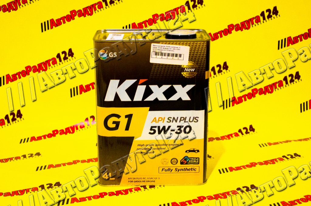 Масло моторное  5W30 синтетика Kixx Synthetic G1  4л (A3/B4) (бензин) (L531044TE1)