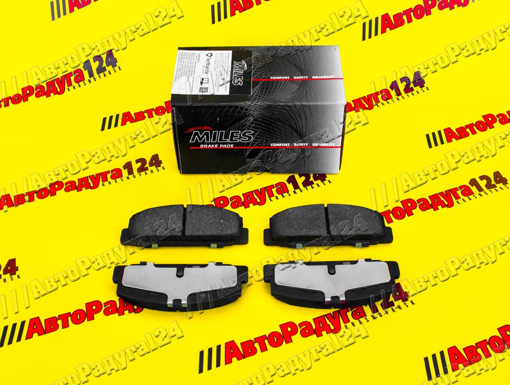 Колодки Mazda 6 (2002-), 323 (1996-), 626 (1992-2002) задние (E410149) (Miles)