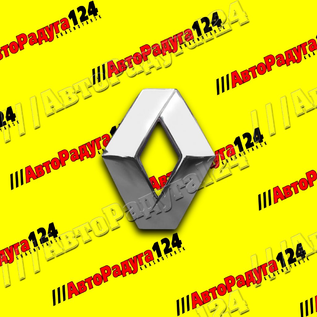 Значок решетки радиатора Renault Logan (2014-), Fluence (2013-) (TRK0749)