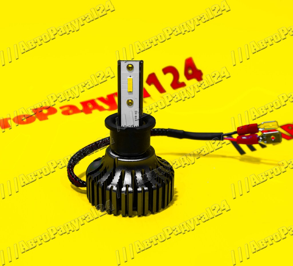 АВТОЛАМПА LED H3 12v-24v AMP CSP H02s ШТ