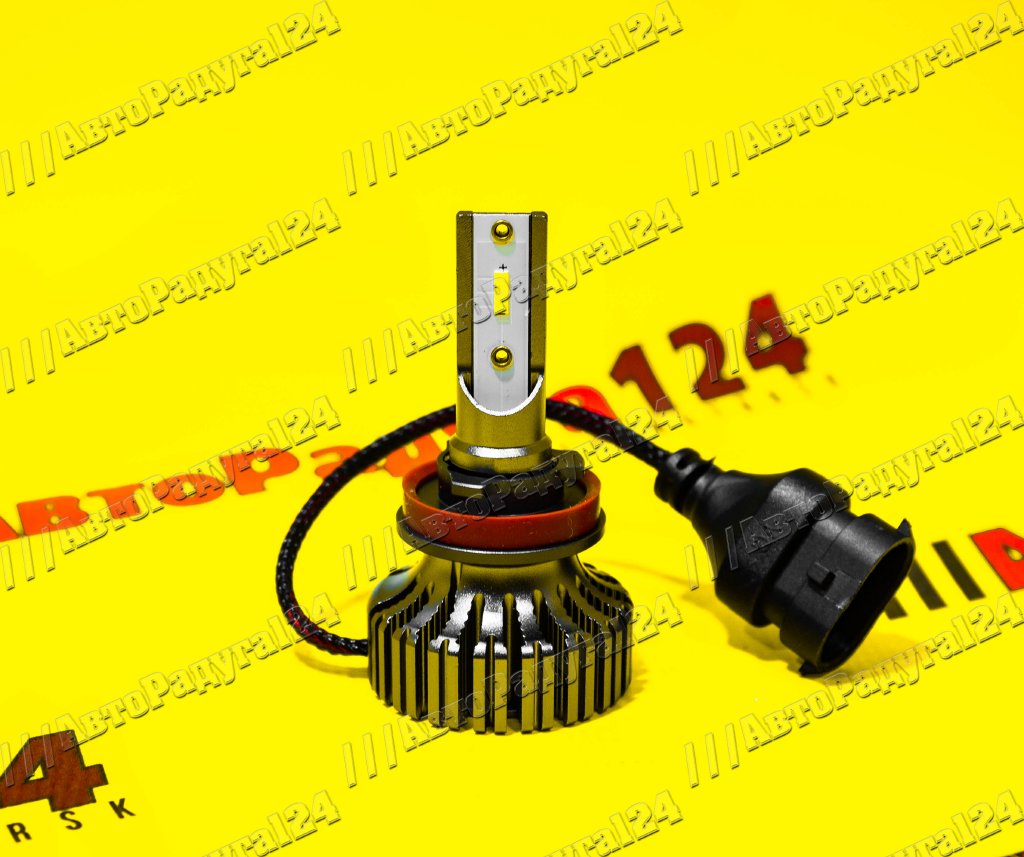 АВТОЛАМПА LED H11 12v-24v AMP CSP H02s ШТ