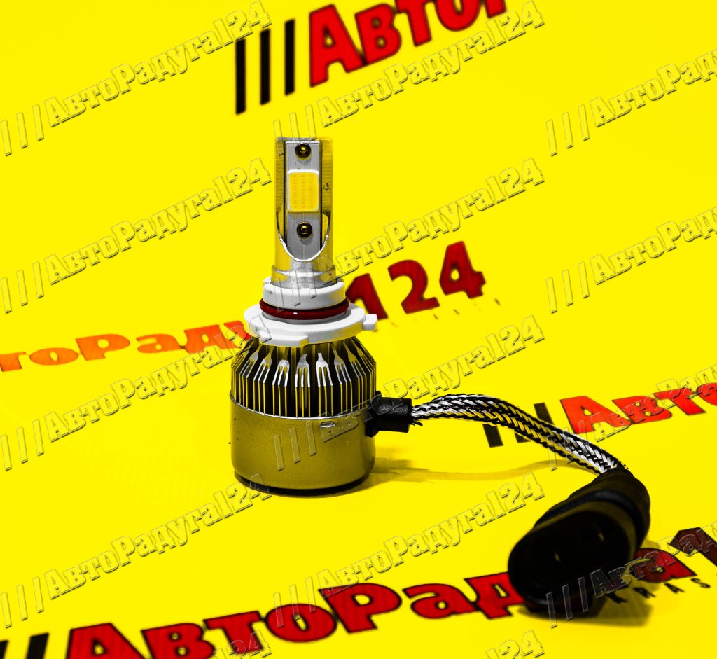 АВТОЛАМПА LED HB3 12v-24v AMP COB L04 ШТ