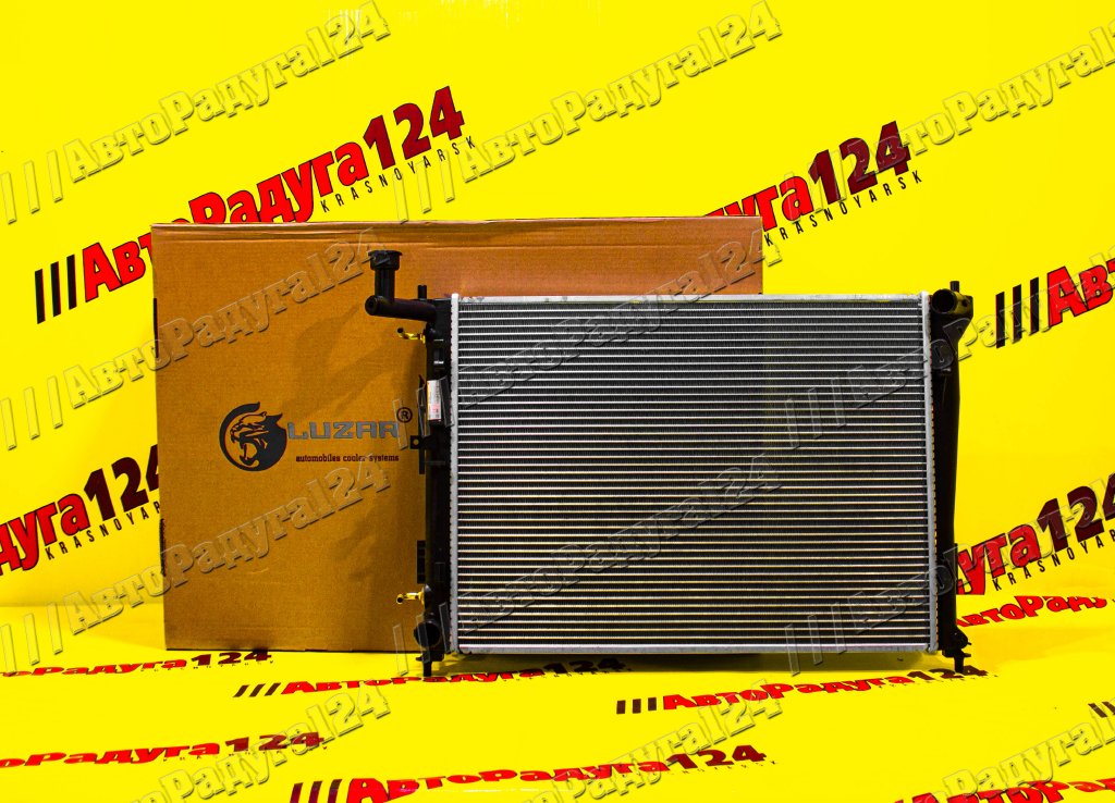 Радиатор основной Hyundai i30, Elantra, Avante (2006-), Kia Ceed (2007-) АКПП (LRcKICd07250) (Luzar)