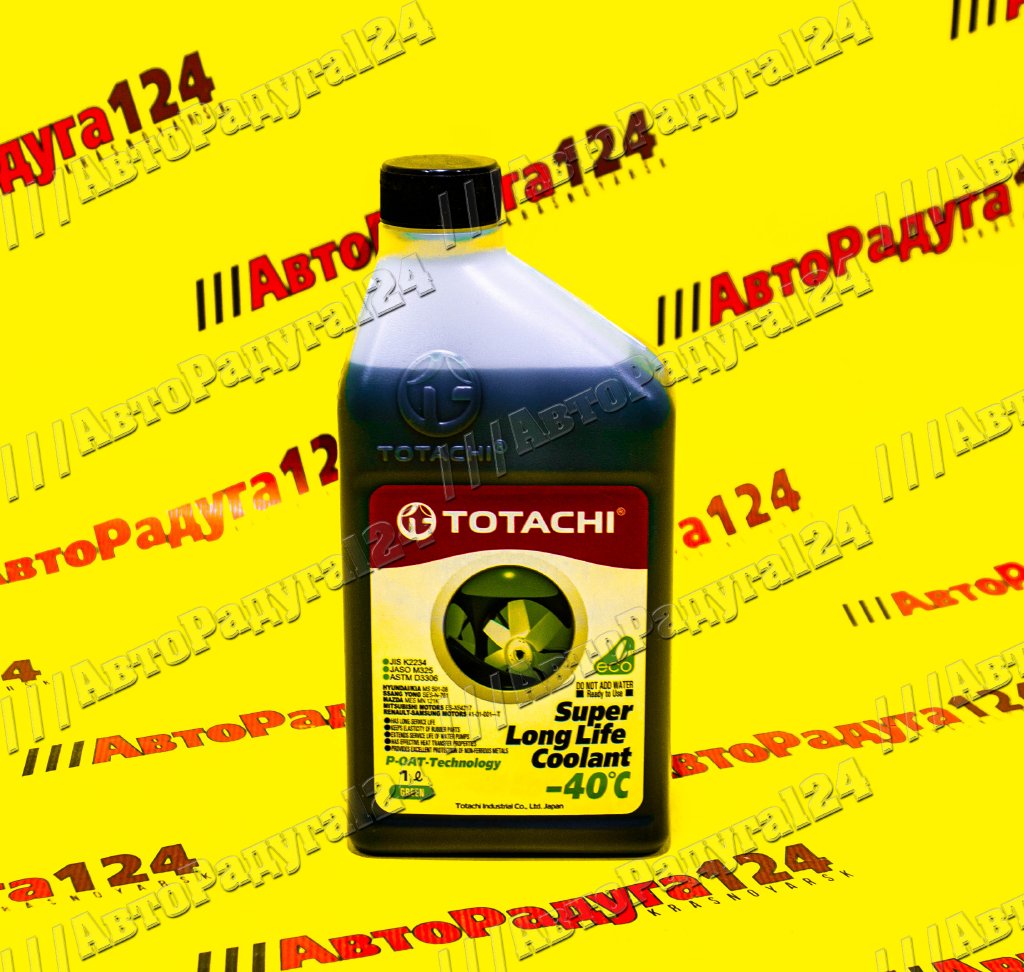 Антифриз зеленый 1л Super LLC -40C (41601) (Totachi)