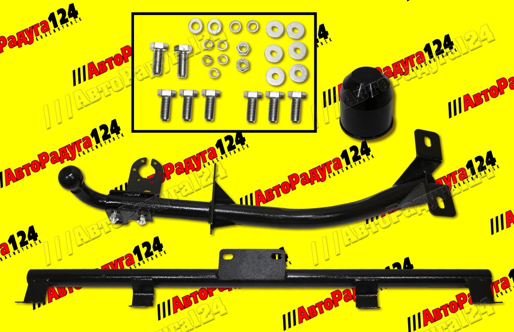 Фаркоп ВАЗ 2123, Niva Travel со съемным шаром (А) [01029A] (Уникар)