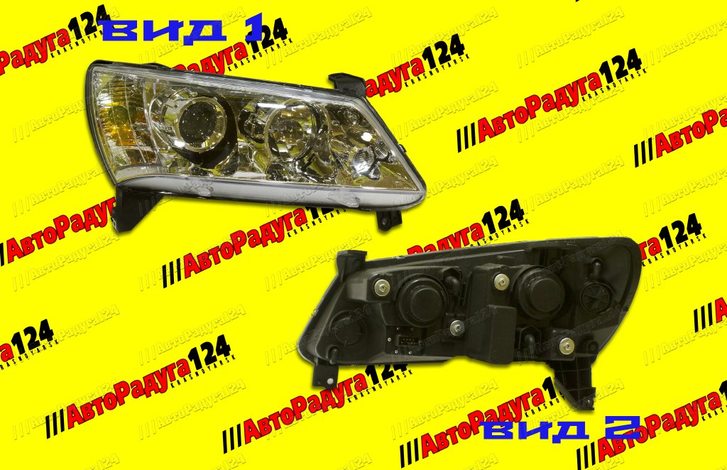 Фара Geely Emgrand EC7 (2009-2016) правая хром (ST1A31107R) (SAT) (Д)