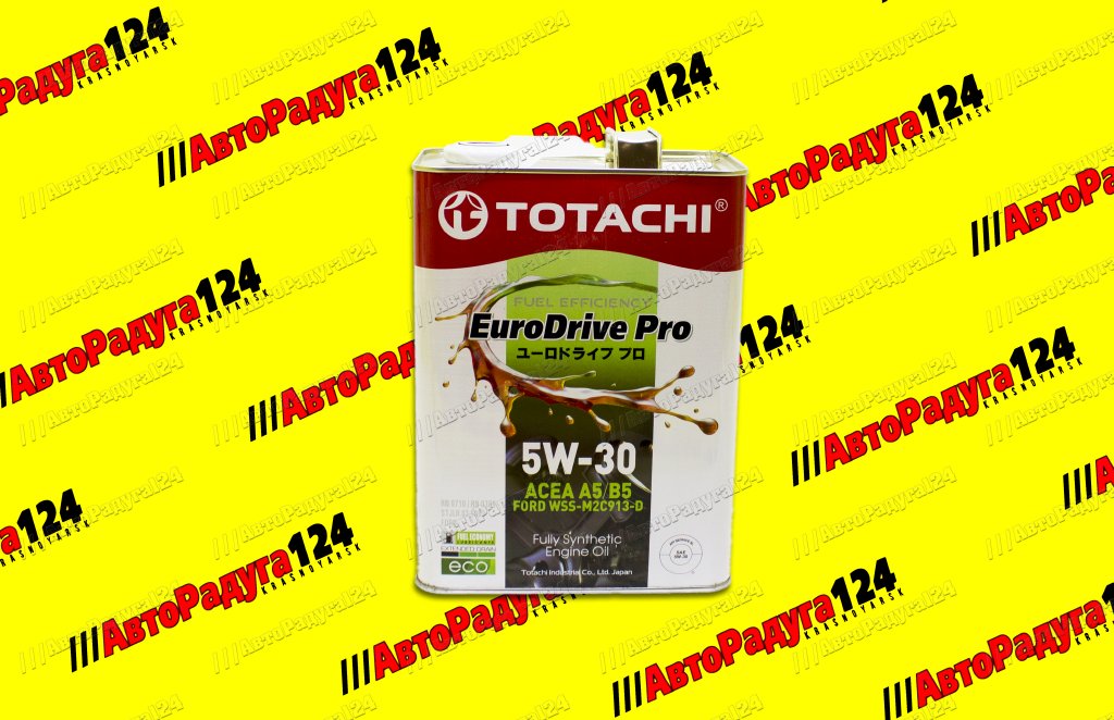 Масло моторное  5W30 полная синтетика Totachi Eurodrive PRO FE  4л (SL, A5/B5) (E7904)