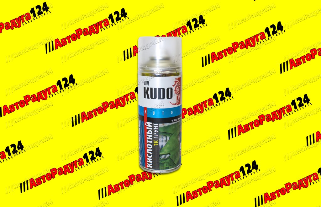 Грунт для металла (кислотный) протравливающий, зеленый [KU-2503] (Kudo) (520 мл)