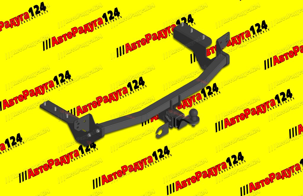 Фаркоп Toyota RAV4 (2012-2019) (XA40) 4 поколение (Е) (12203E) (Уникар)