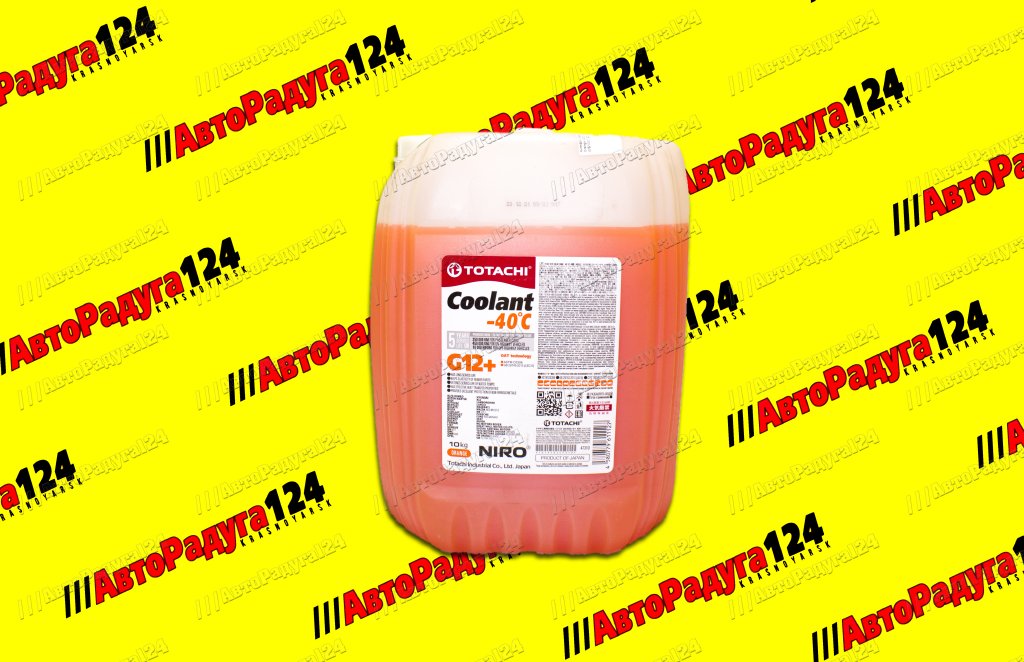 Антифриз оранжевый Totachi Niro Coolant Orange -40C G12+  10л (47310)