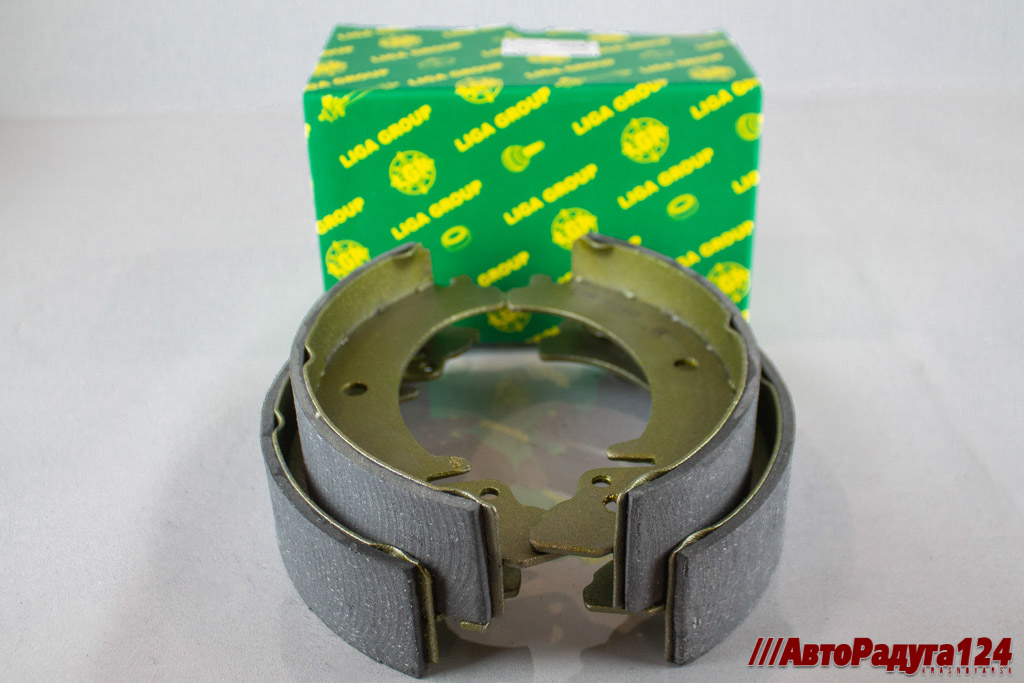 Колодки ВАЗ 2107 задние (Компл.) [LGR-6160] (LGR)