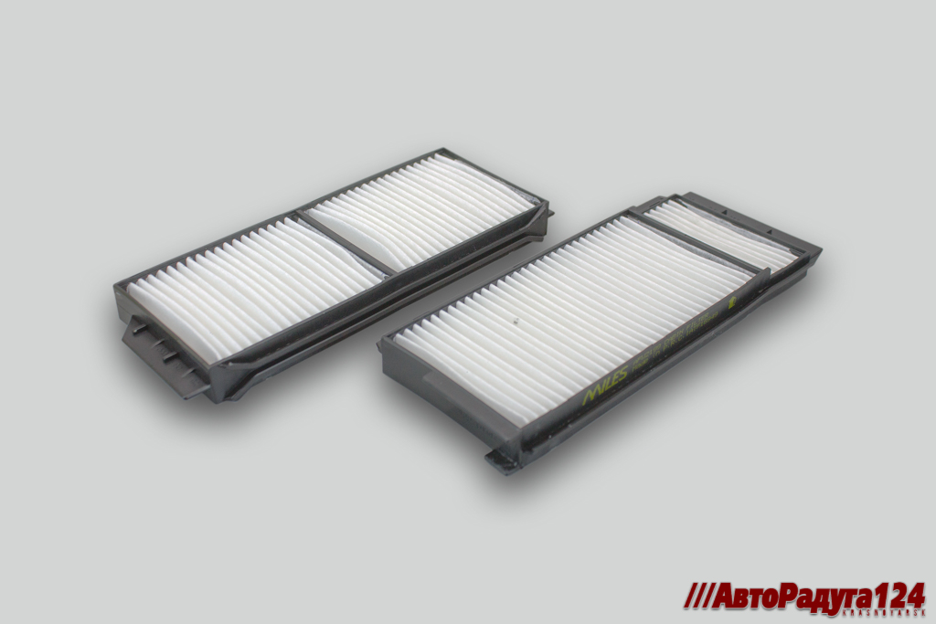 Фильтр салонный Mazda 3, 5 (2003-) (K1212-2X, CU22001-2, AC405E) 2шт. (AFW2199) (Miles)