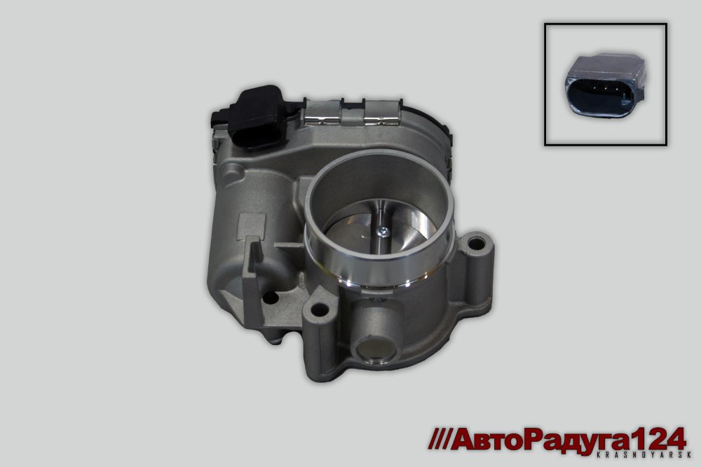 Дроссельная заслонка ВАЗ 21127, Веста, Ларгус, XRay (с БУ М74М, дв.21127, 16кл, с эл.пед) (г.Калуга)