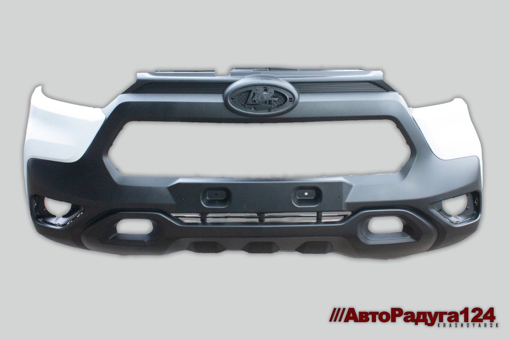 Бампер ВАЗ 21230 Нива Тревл, Niva Travel передний Ледниковый (221)